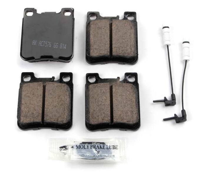 Mercedes Disc Brake Pad Set - Rear 004420932041 - Akebono Euro Ultra-Premium EUR603